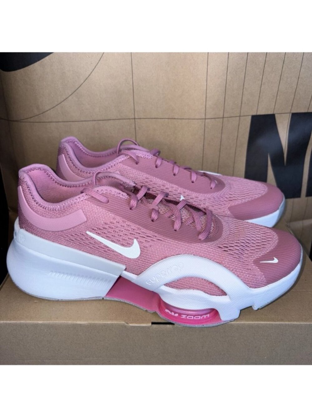 NEW Nike Zoom Superrep 4 NN Desert Berry / White DO9837 600 Women Size 9.5
